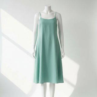 Popelín pamut anyag fresh sage