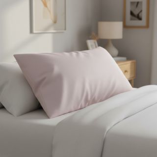 Popelín pamut anyag light lilac