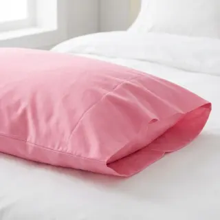 Popelín pamut anyag light pink
