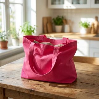 Popelín pamut anyag pink