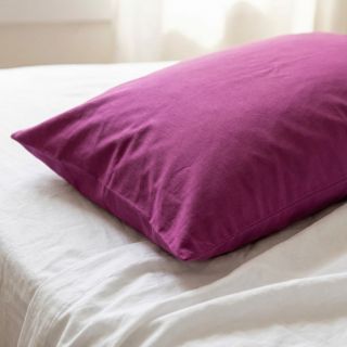 Popelín pamut anyag violet