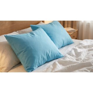 Popelín pamut anyag sky blue