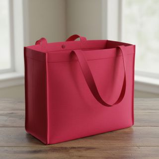 Popelín pamut anyag cerise