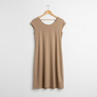 Popelín pamut anyag taupe