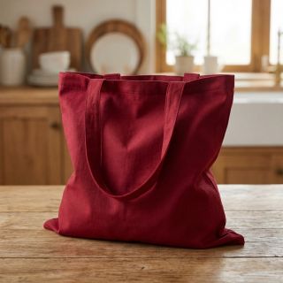 Popelín pamut anyag wine