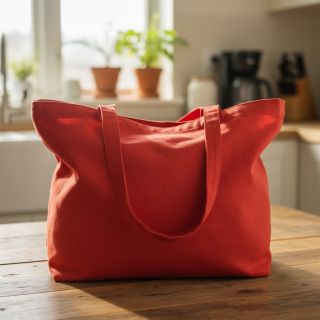 Popelín pamut anyag red