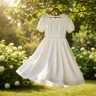 Popelín pamut anyag optical white