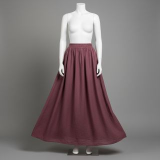 Pamutvászon SLUB WASHED mauve