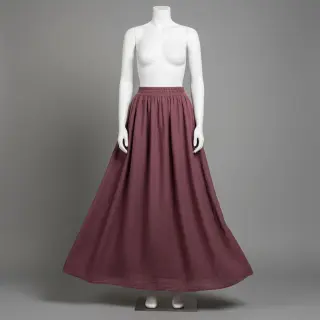 Pamutvászon SLUB WASHED mauve