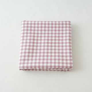 Pamutvászon FLANNEL Check light pink