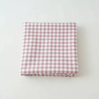 Pamutvászon FLANNEL Check light pink