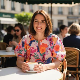 Pamutvászon Unicorns multi digital print