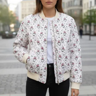 Pamutvászon QUILTING Elisabetta rose