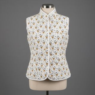 Pamutvászon QUILTING Elisabetta jaune