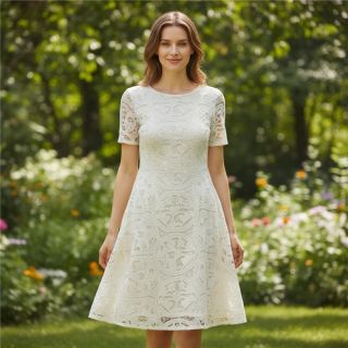 Pamutvászon EMBROIDERY Blanchette design A