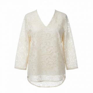 Pamutvászon EMBROIDERY Blanchette design A