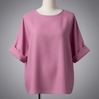 Pamutvászon lenvászonnal PREMIUM dawn pink