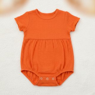 Pamutvászon STRETCH Baby orange