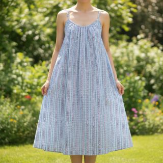 Pamutvászon JACQUARD Hearts light blue