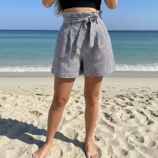 Pamutvászon JACQUARD Climbing navy