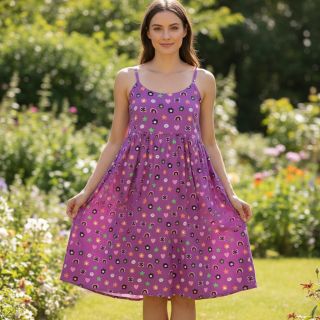 Pamutvászon Love mauve