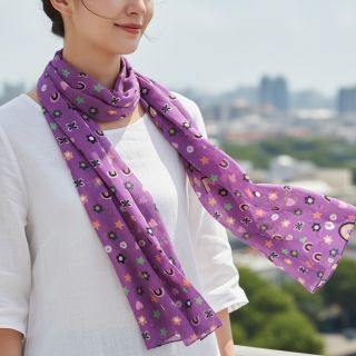 Pamutvászon Love mauve