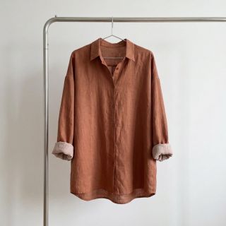 Pamutvászon lenvászonnal chestnut