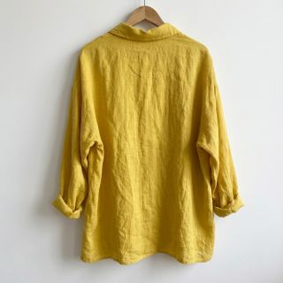 Pamutvászon lenvászonnal ochre