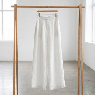 Pamutvászon lenvászonnal off white