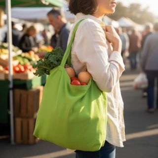 Pamutvászon lenvászonnal lime