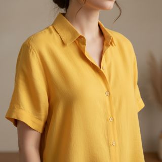 Pamutvászon lenvászonnal yellow