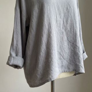 Pamutvászon lenvászonnal grey