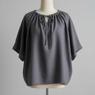 Pamutvászon lenvászonnal dark grey