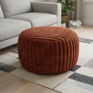 Műszőrme Barracuda terracotta