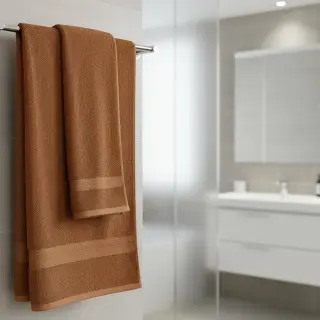 Frottír SPA terracotta