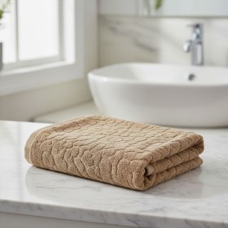 Frottír Animal skin brown