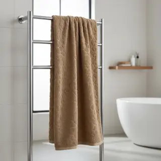 Frottír Animal skin brown