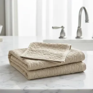 Frottír Animal skin sand