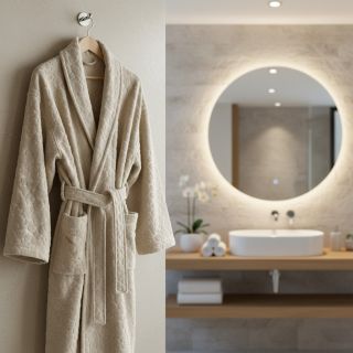 Frottír Animal skin sand