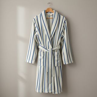 Frottír YARN DYED Stripe SMALL light blue