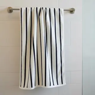 Frottír YARN DYED Stripe SMALL dark blue