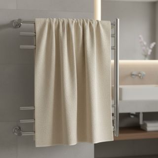 Elasztikus frottír dark beige