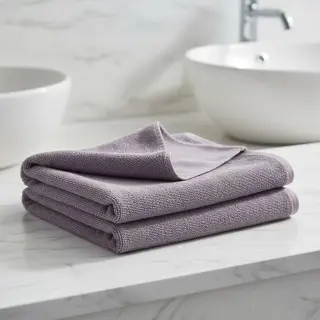Elasztikus frottír old purple