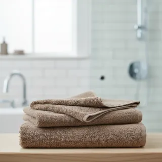 Frottír VELVET BAMBOO taupe