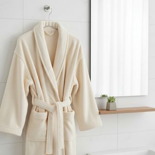 Frottír VELVET BAMBOO ecru