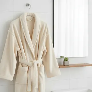 Frottír VELVET BAMBOO ecru
