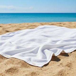 Frottír VELVET BAMBOO white