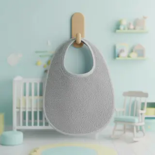 Elasztikus frottír light grey