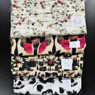 Lenvászon pamuttal 050