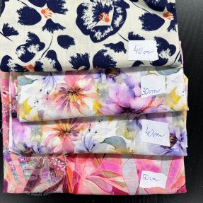 Lenvászon pamuttal 055